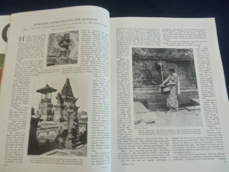 1923 DECEMBER ASIA MAGAZINE - GREAT PHOTOS, STORIES AND ADS - SP 1222Y