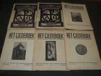 1929-1948 HET GILDEBOEK RELIGION ARCHEOLOGY DUTCH MAGAZINE LOT OF 20 - O 2516