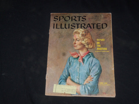 1960 APRIL 18 SPORTS ILLUSTRATED MAGAZINE - CARIN CONE - MASTERS REPORT- SP 8966