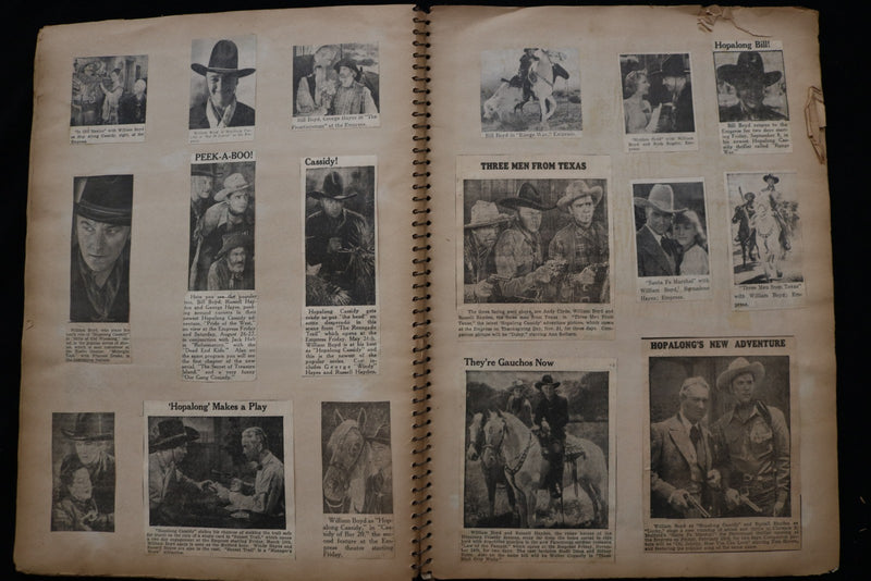MOVIE STARS SCRAPBOOK - MICKEY ROONEY - ANN - SOTHERN- E 24913