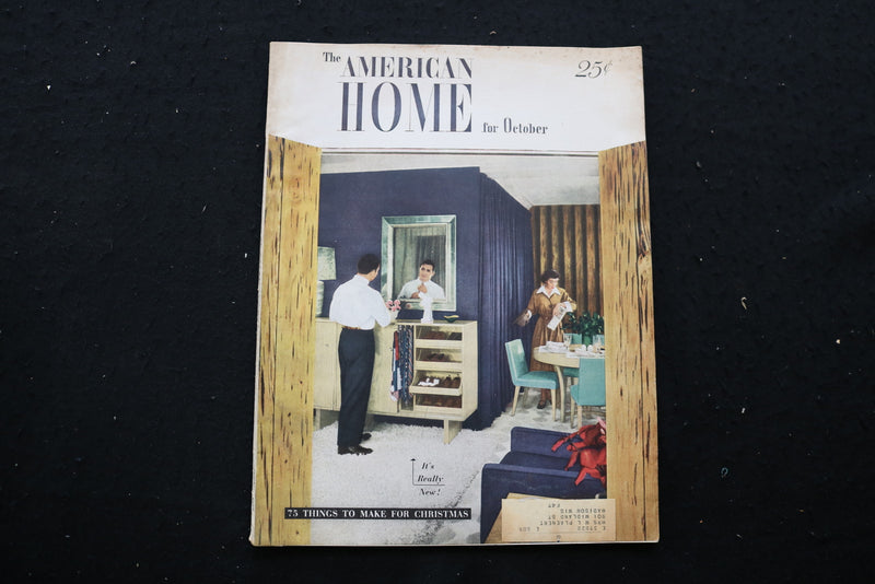 1948 OCT THE AMERICAN HOME MAGAZINE - THINGS TO MAKE FOR XMAS COVER - E 10128