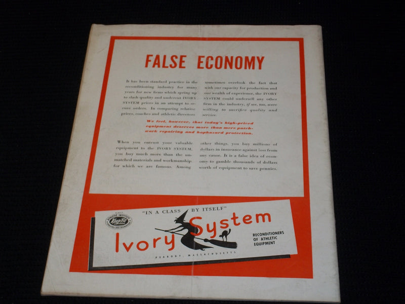 1952 JUNE ATHLETIC JOURNAL MAGAZINE - THE T AT WISCONSIN FRONT COVER - E 6385