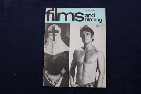 1974 AUGUST FILMS AND FILMING MAGAZINE - NATHALIE DELON COVER - E 17997
