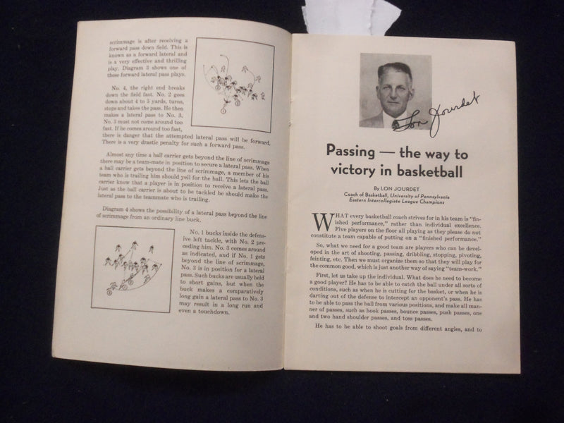 1935 TIPS ON FOUR MAJOR SPORTS BY - BILL TERRY - GLENN 