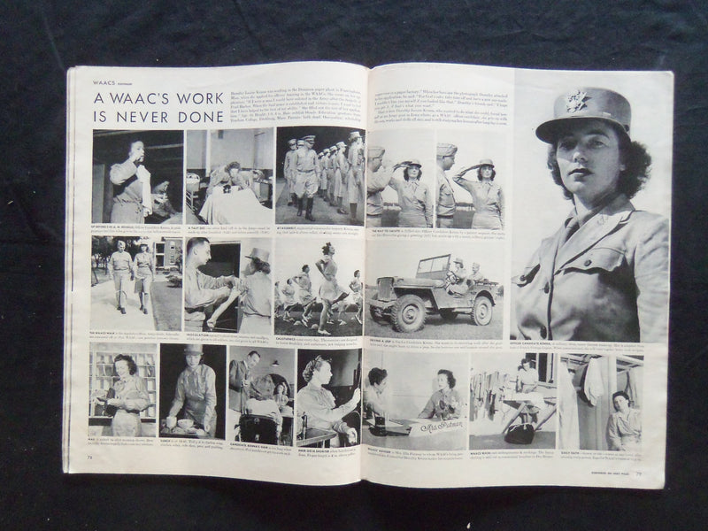 1942 SEPTEMBER 7 LIFE MAGAZINE - CARGO WAR GLIDER - L 303