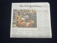 2020 AUGUST 16 NEW YORK TIMES -RATE OF TESTING SHOWS FIRST DIP SINCE ILLNESS HIT