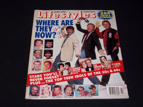 1994 DECEMBER LIFESTYLES MAGAZINE - FRANKIE AVALON FRONT COVER - E 13376