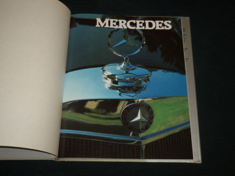 1982 MERCEDES HARDCOVER BOOK BY GEORGE BISHOP - GREAT PHOTOS - I 2049