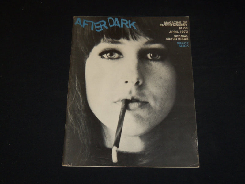 1972 APRIL AFTER DARK MAGAZINE - GRACE SLICK COVER - SP 4049