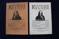 1932-1934 THE PITTSBURGH RECORD - UNIVERSITY OF PITTSBURGH - LOT OF 8 - O 3462