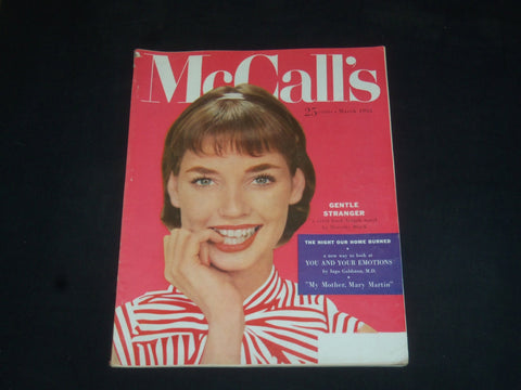 1955 MARCH MCCALL'S MAGAZINE - NICE COVER, STORIES & ADS - SP 6894