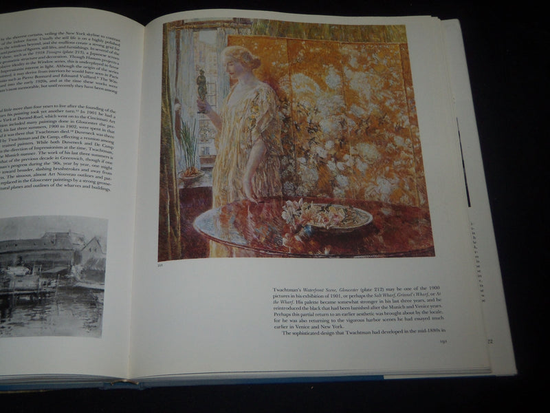 1984 AMERICAN IMPRESSIONISM HARDCOVER BOOK BY WILLIAM H. GERDTS - D 34