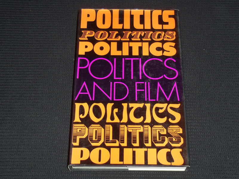 1971 POLITICS AND FILM HARDCOVER BOOK BY LEIF FURHAMMAR & ISAKSSON - KD 7657