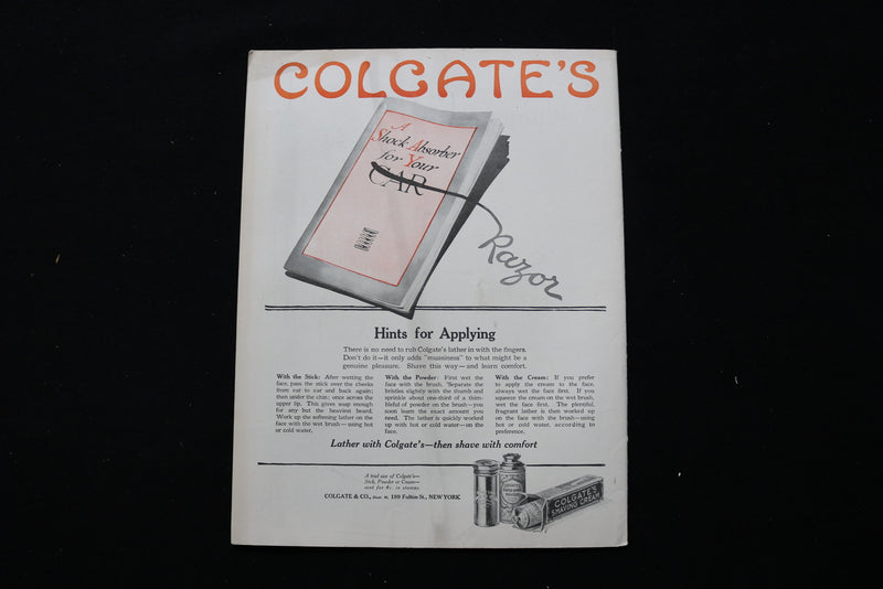 1920 FEBRUARY 21 COLLIER'S MAGAZINE - BOYS PLAYING ON SLED COVER - E 10972