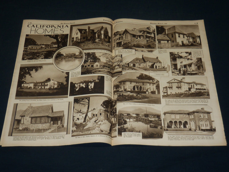 1928 MARCH 14 PROGRESSIVE CALIFORNIA IN ROTOGRAVURE - 3 SECTIONS - NP 5111