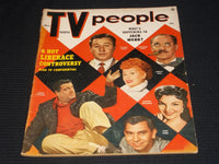 1955 OCTOBER TV PEOPLE MAGAZINE - JACKIE GLEASON GROUCHO MARX COVER - E 3898