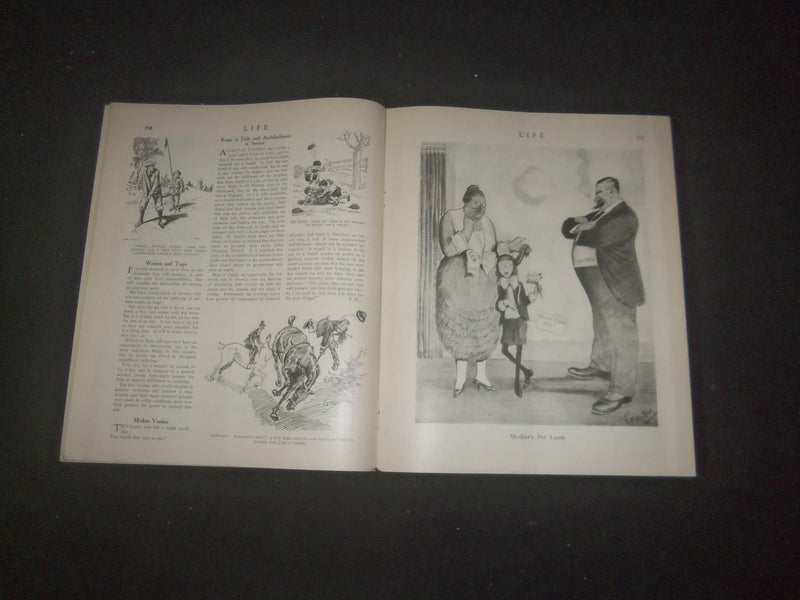 1920 OCTOBER 21 LIFE MAGAZINE - SPORTING NUMBER - A SPORTING CHANCE - L 771K