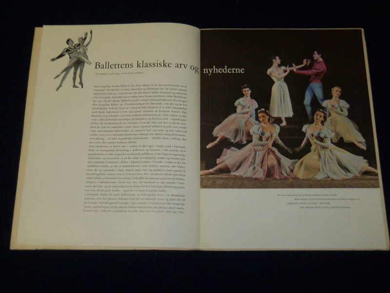 1955 BALLETTENS KLASSISKE ARV OG NYHEDERNE PROGRAM - DANISH - J 5024