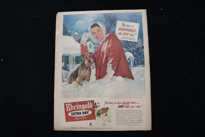 1949 JANUARY 16 SUNDAY MIRROR MAGAZINE - ANN BLYTH COVER - E 26279