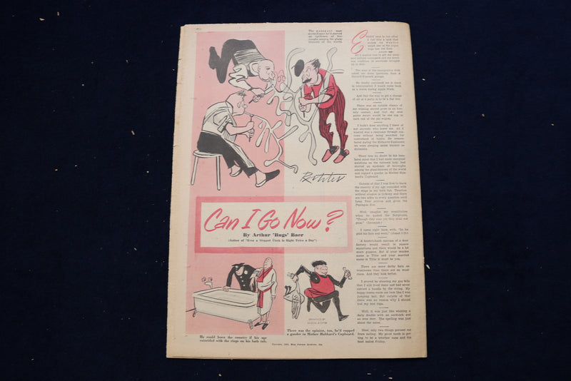 1951 OCT 7 PICTORIAL REVIEW MAGAZINE - MARLON BRANDO COVER - E 23147