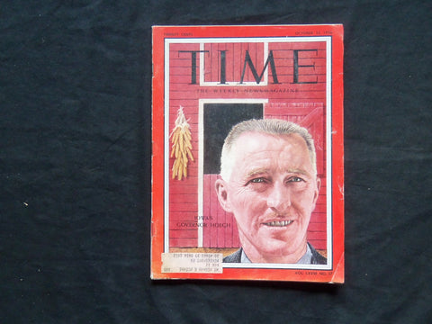 1956 OCTOBER 22 TIME MAGAZINE - IOWA'S GOVERNOR LEO HOEGH - T 1560