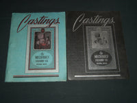 1955-1964 CASTINGS MECHANICS FOUNDRY CO. CATALOG LOT OF 2 -BOSTON MA- SP 3215H