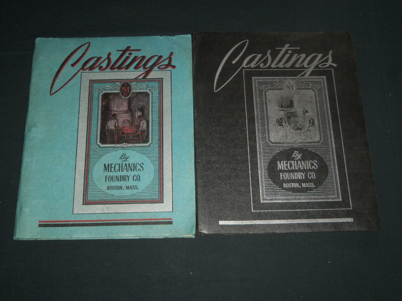 1955-1964 CASTINGS MECHANICS FOUNDRY CO. CATALOG LOT OF 2 -BOSTON MA- SP 3215H