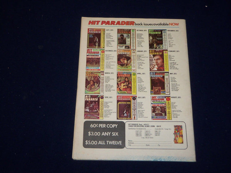 1971 WINTER HIT PARADER MAGAZINE - 1971 YEARBOOK - SP 9588
