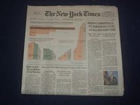 2021 APRIL 23 NEW YORK TIMES- BIDEN COMMITS TO EMISSIONS CUTS AS ALLIES JOIN VOW