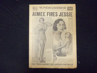 1933 DECEMBER 24 NEW YORK SUNDAY MIRROR - AIMEE FIRES JESSIE - NP 2133