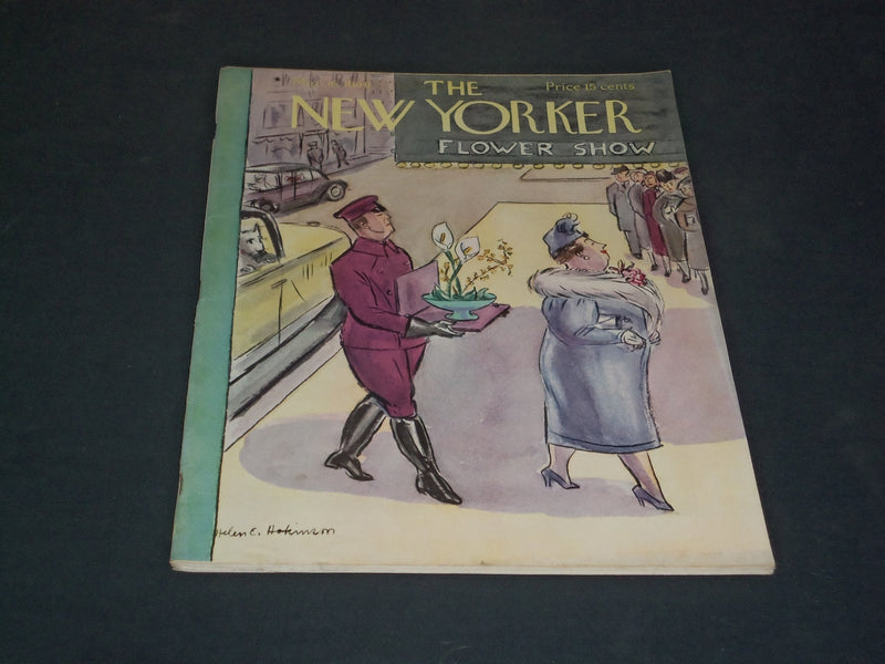 1940 MARCH 16 THE NEW YORKER MAGAZINE - ILLUSTRATED COVER - NY 860