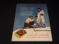 1937 JANUARY THE SPORTSMAN MAGAZINE NICE COVER & INSIDE SPORTS - E 4293