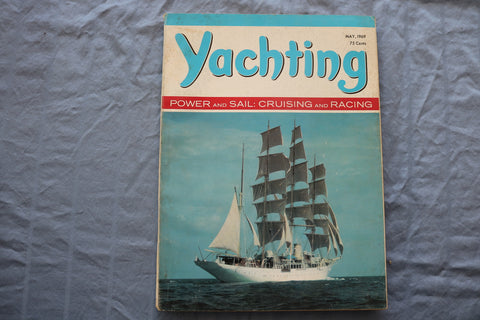 1969 MAY YACHTING MAGAZINE - CRUISING AND RACING COVER - E 9486