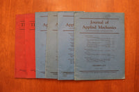 1935-1937 AMERICAN SOCIETY OF MECHANICAL ENGINEERS MAGAZINE - LOT OF 6 - O 3927