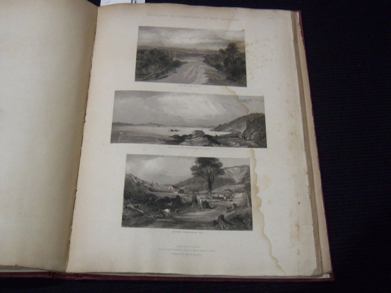 1847 PICTORIAL ILLUSTRATIONS OF NEW ZEALAND VOLUME - S. C. BREES - Z 246