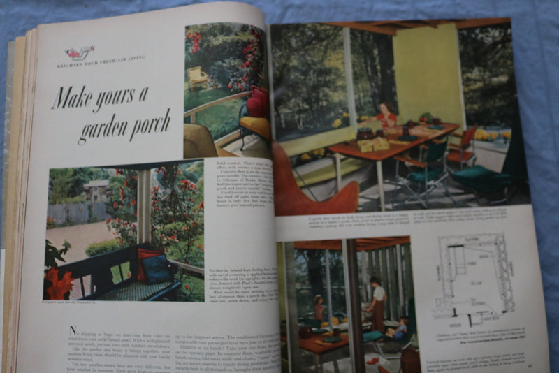 1953 JUNE BETTER HOMES AND GARDENS MAGAZINE - GREAT COVER & ARTICLES - SP 4787K