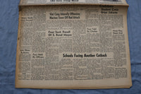 1966 FEB 26 THE DAILY CHRONICLE NEWSPAPER - APOLLO MOONSHIP SUCCESS - NP 8500