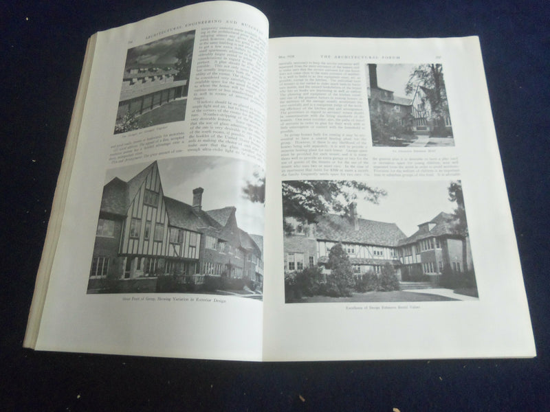 1928 MAY PART 2 THE ARCHITECTURAL FORUM MAGAZINE- PHOTOS, STORIES & ADS- ST 7300