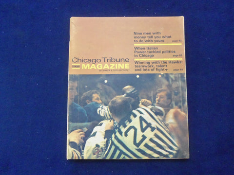 1970 DECEMBER 6 CHICAGO TRIBUNE MAGAZINE SECTION - CHICAGO BLACKHAWKS - NP 6377