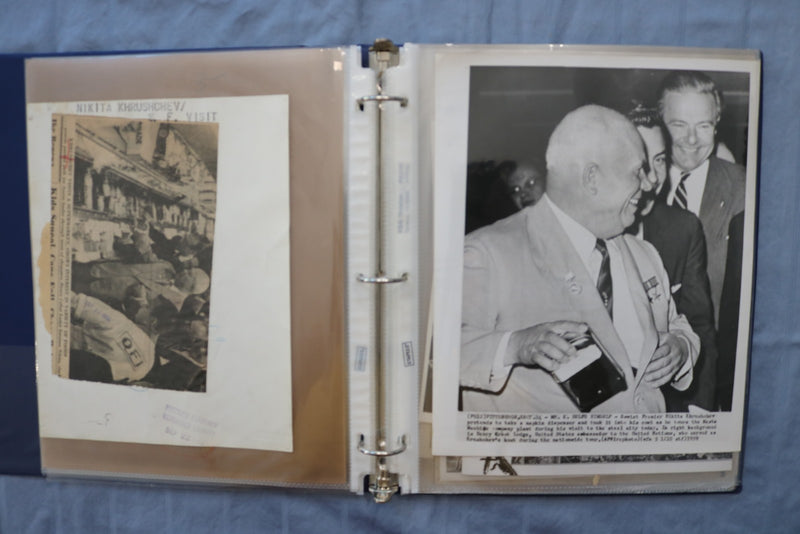 1960'S-1970'S POLITICAL ORIGINAL NEWS PHOTOS ALBUM - 27 PHOTOS - #35