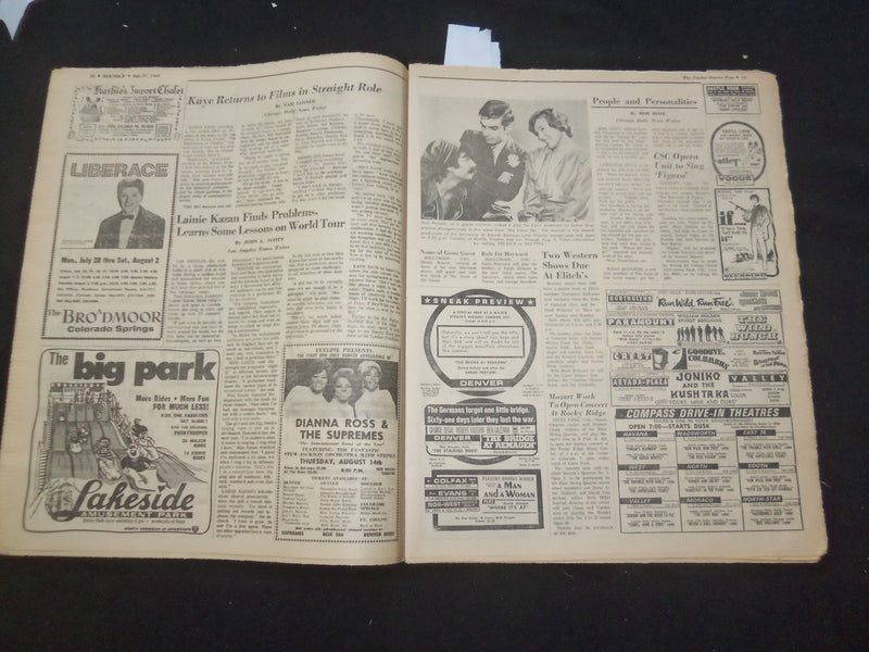 1969 JULY 27 DENVER POST ROUNUP - HOWARD KEEL - BETTY GARRETT - NP 8058