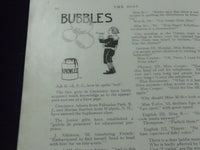1909-1910 THE DIAL BRATTLEBORO HIGH SCHOOL MAGAZINE LOT OF 6 - INFO. - O 2342
