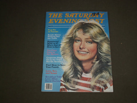 1977 SEPTEMBER THE SATURDAY EVENING POST MAGAZINE - FARRAH FAWCETT COVER- B 4307