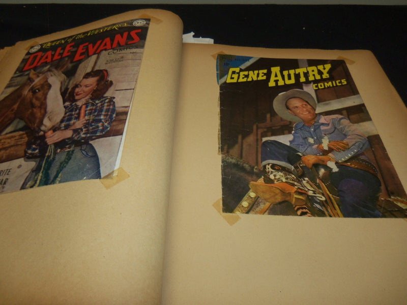 HOLLYWOOD MOVIE STARS SCRAPBOOK - AUTRY - ROGERS - 40A