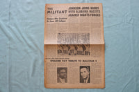 1962-1967 THE MILITANT NEWSPAPER - LOT OF 4 - K 3300