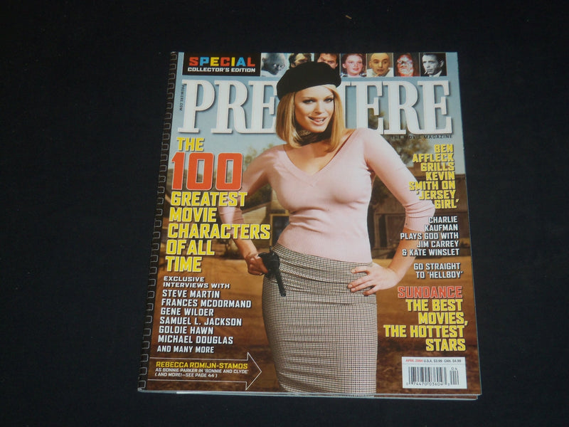 2004 APRIL PREMIERE MAGAZINE - REBECCA ROMIJN-STAMOS - SP 4030