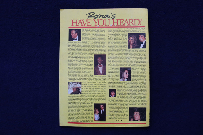 1970 JULY RONA BARRETT'S HOLLYWOOD MAGAZINE - GOLDIE HAWN COVER - E 19240