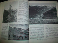 1951 GEOGRAPHIE DE LA SUISSE BY HENRI REBEAUD FRENCH HARDCOVER BOOK - KD 2933