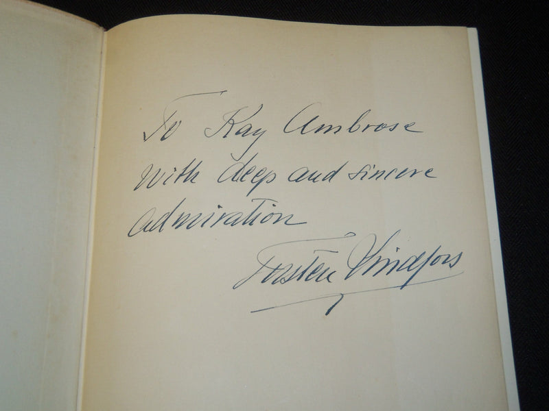 1947 ROLF DE MARES SVENSKA BALETT TORSTEN LINDFORS INSCRIPTION HAGER - KD 5838