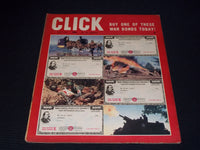 1944 JULY CLICK MAGAZINE - BUY WAR BONDS FRONT COVER - E 20077